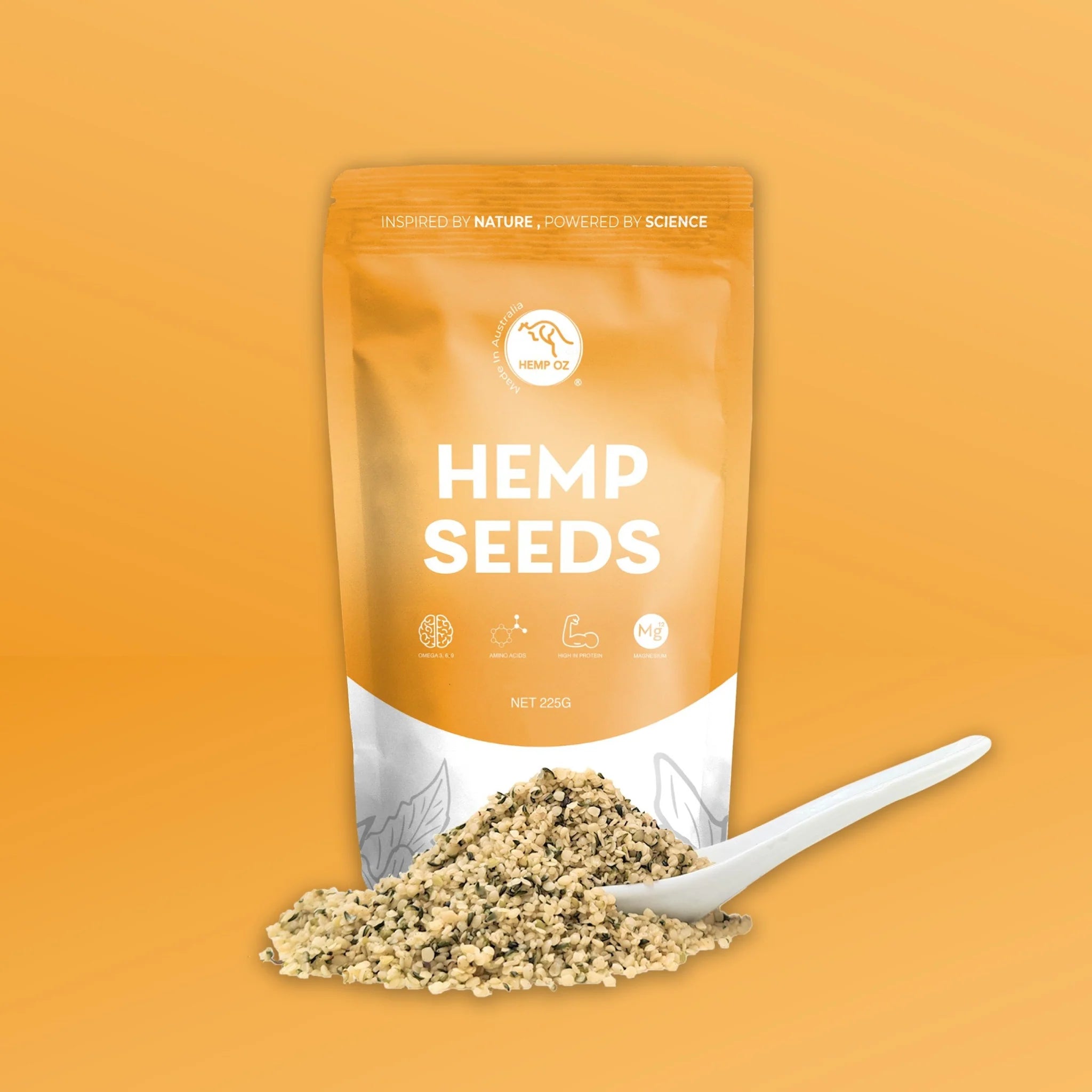 Hemp Oz Hemp Seeds - 225g