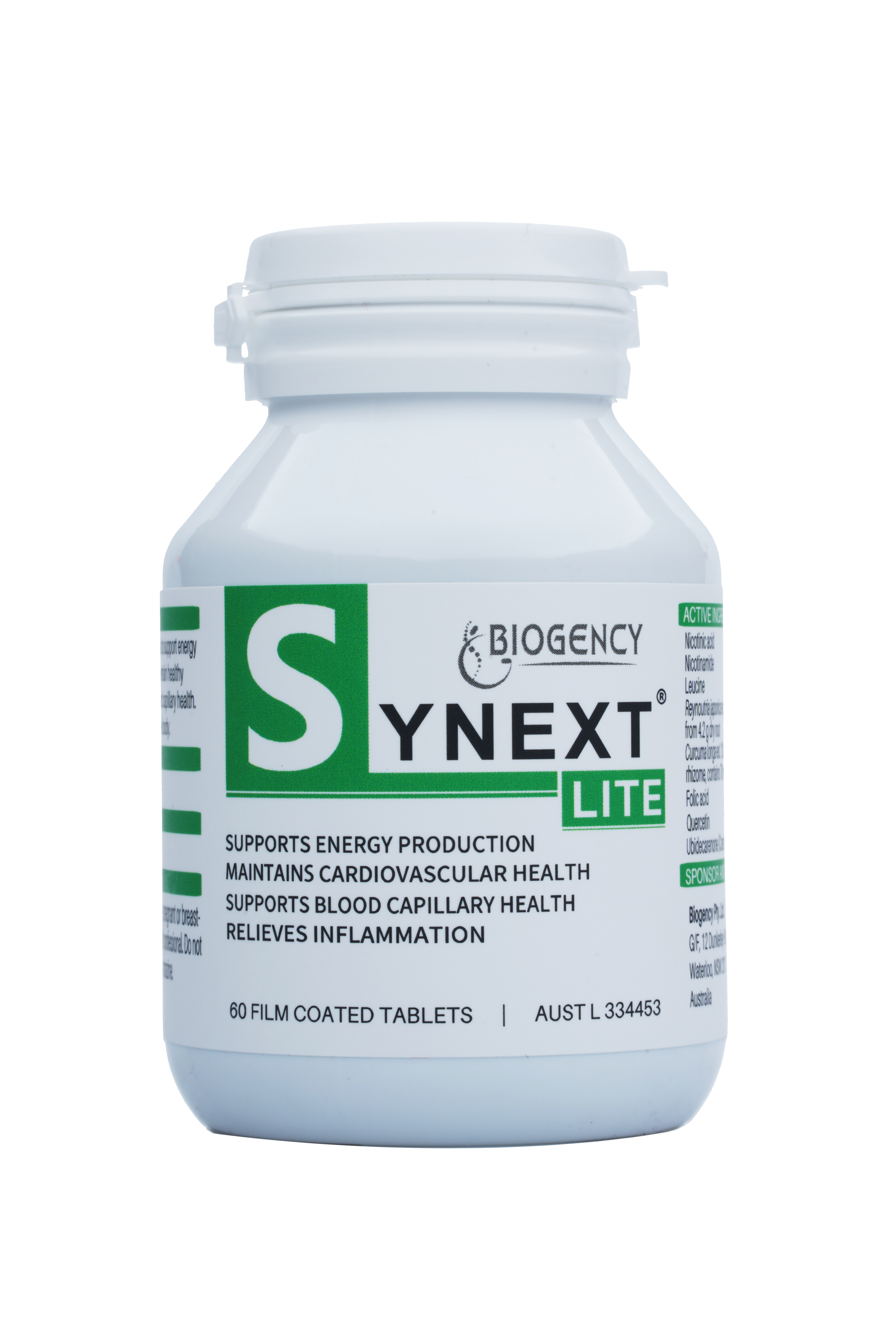 Biogency Synext Lite 60 Tablets
